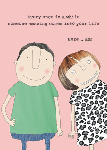 Here I Am | Valentine's Day Greeting Card | ROSIE MADE A THING