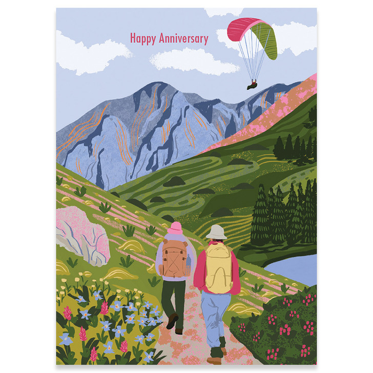 Hiking | Anniversary Greeting Card | CARTE