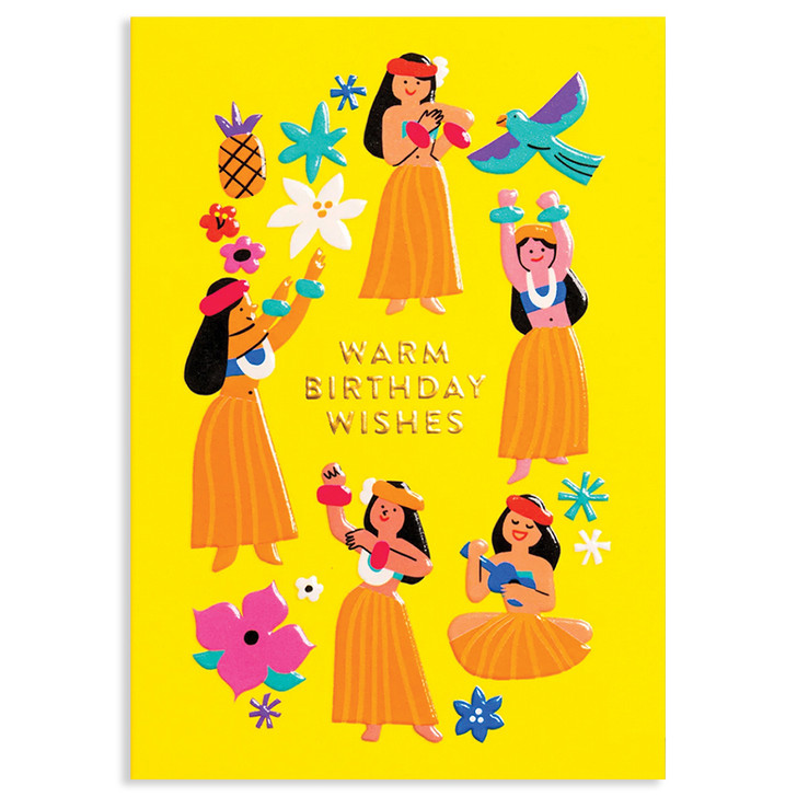 Hula Birthday | Birthday Greeting Card | LAGOM