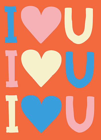 I Love You | Valentine's Day Greeting Card | 1973