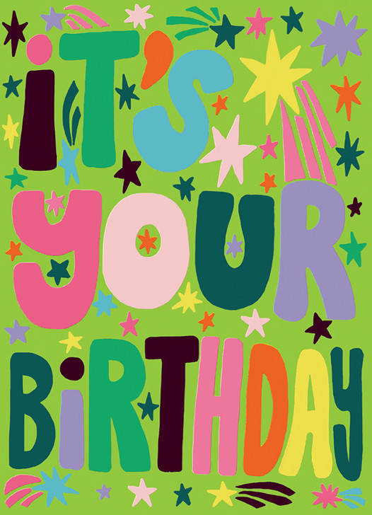 It's Your Birthday | Birthday Greeting Card | 1973
