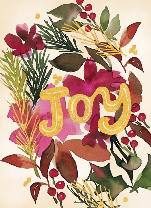Joy | Holiday Greeting Card | CARTE