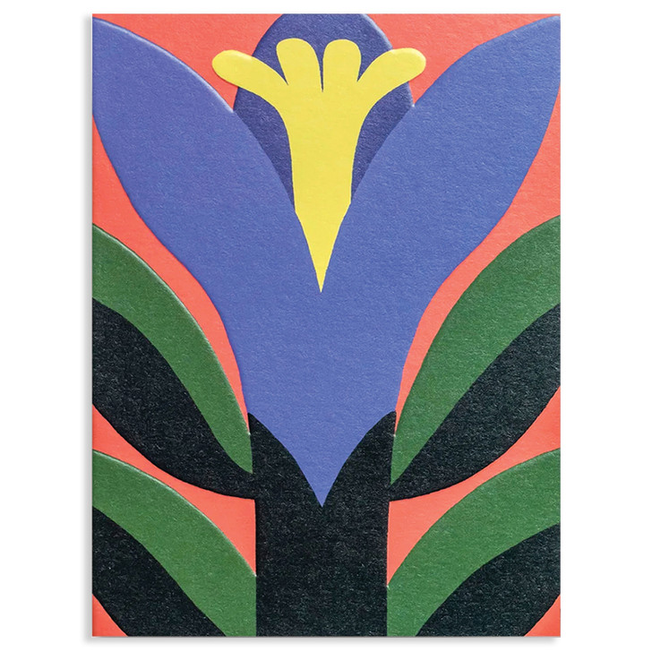 July Flower | Blank Greeting Card | LAGOM