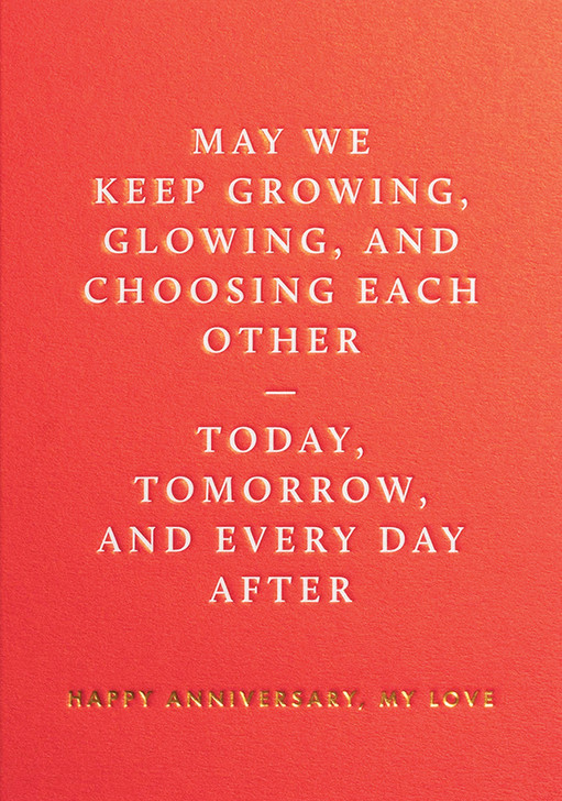 Keep Growing | Anniversary Card | LAGOM