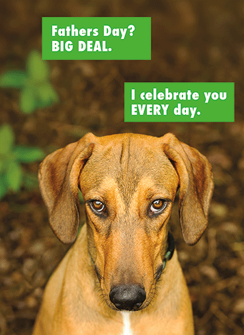 KIDS DEAL ~ FATHER'S DAY GREETING CARD 4.5 x 6.25"