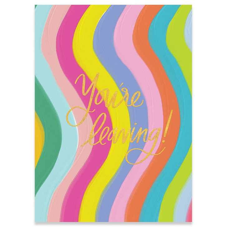 Leaving Goodbye | Greeting Card | CARTE