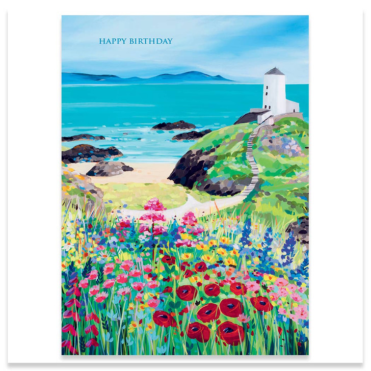Llanddwyn Flowers | Birthday Greeting Card | CARTE