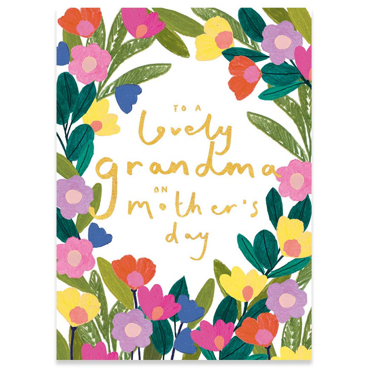 Lovely Grandma | Mother's Day Greeting Card | CARTE