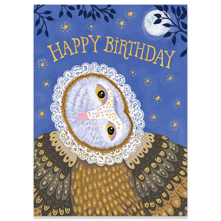Magic Owl | Birthday Greeting Card | CARTE