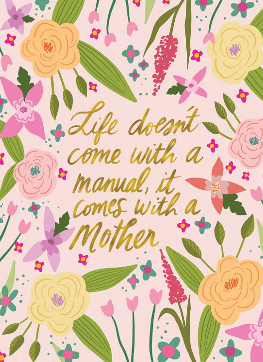 Manual | Mother's Day Greeting Card | CARTE