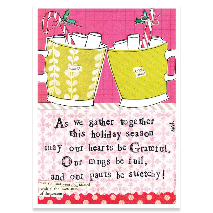 Mugs | Holiday Greeting Card | CURLY GIRL
