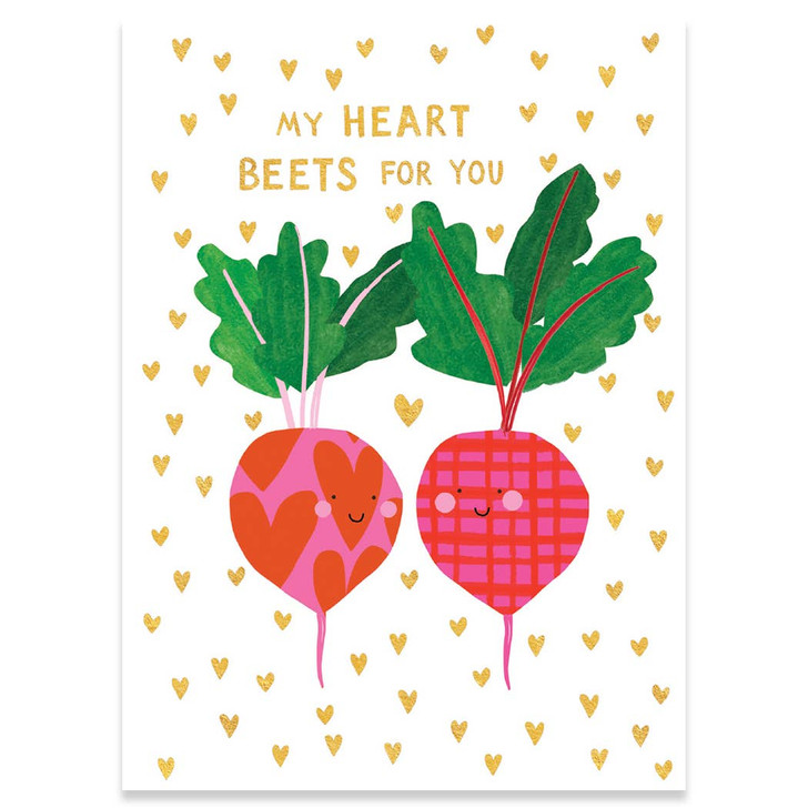 My Heart Beets For You | Valentine's Day Greeting Card | CARTE