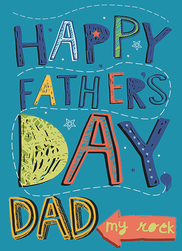 My Rock | Father's Day Greeting Card | J&M MARTINEZ