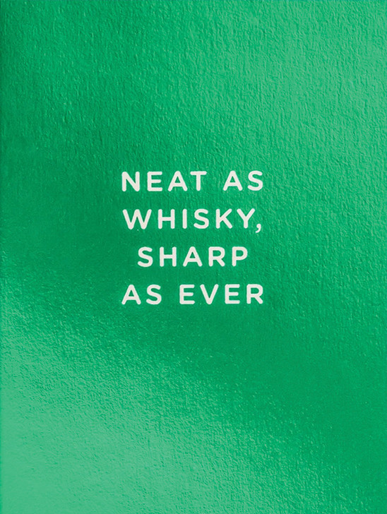 Neat As Whisky | Birthday Card | LAGOM