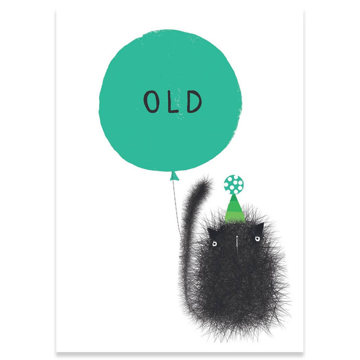 Old | Birthday Greeting Card | CARTE