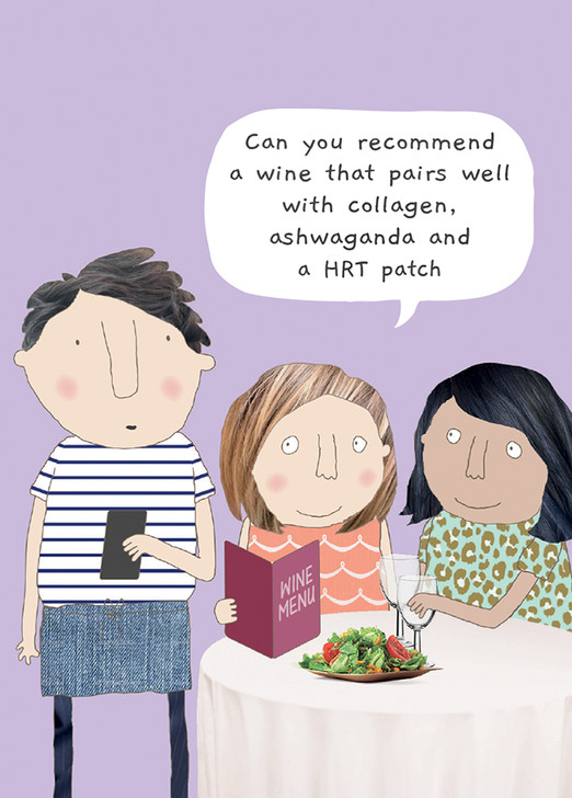 Pairs Well | Birthday Greeting Card | ROSIE MADE A THING