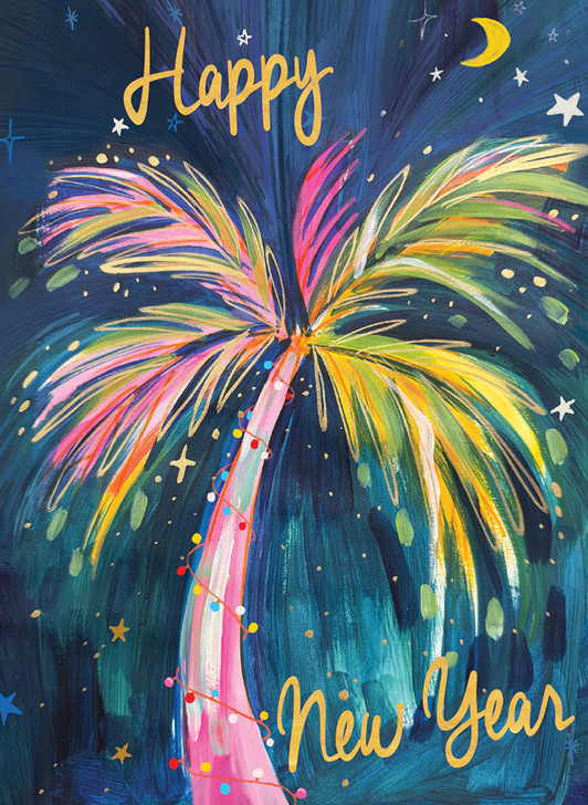 Palm Tree | Holiday Greeting Card | CARTE