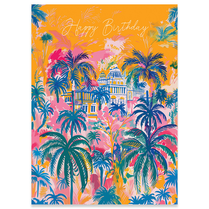 Palms | Birthday Greeting Card | CARTE