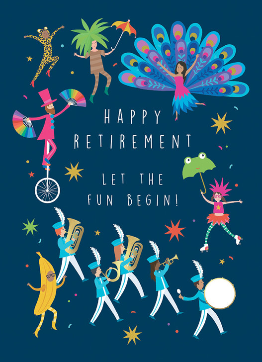 Parade Retirement | Retirement Greeting Card | CARTE