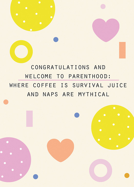 Parenthood | New Baby Greeting Card | LOLA