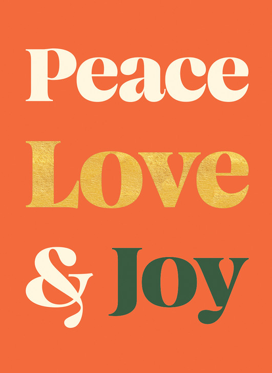 [BOXED SET] Peace Love & Joy | Holiday Greeting Cards | 1973