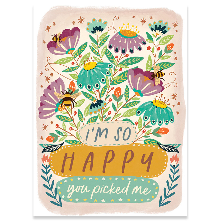 Picked Me | Anniversary Greeting Card | CARTE