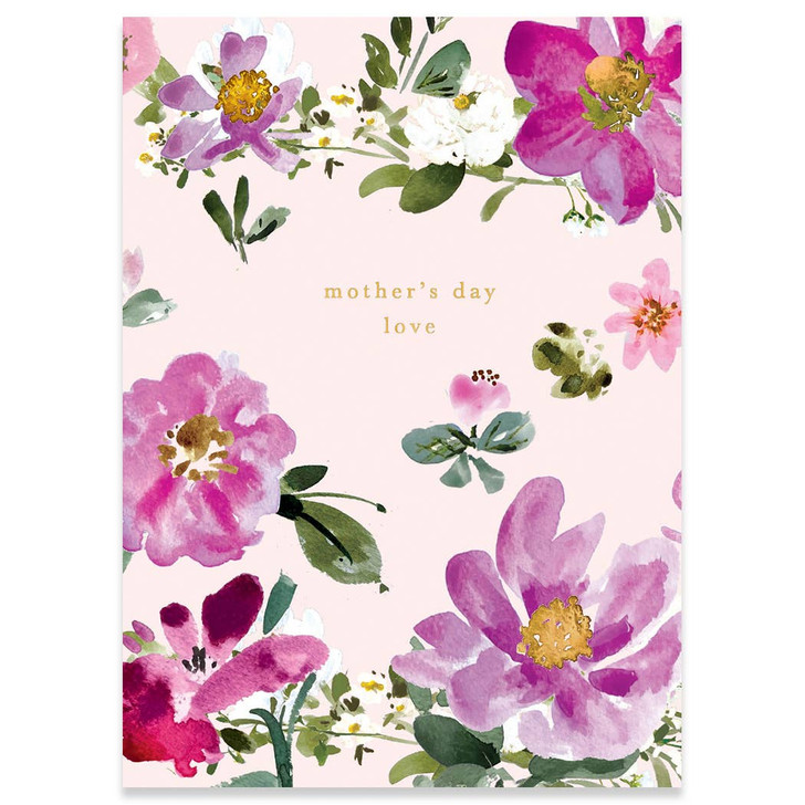 Pink Floral | Mother's Day Greeting Card | CARTE