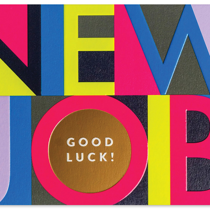 Bold New Job | New Job Greeting Card | LAGOM