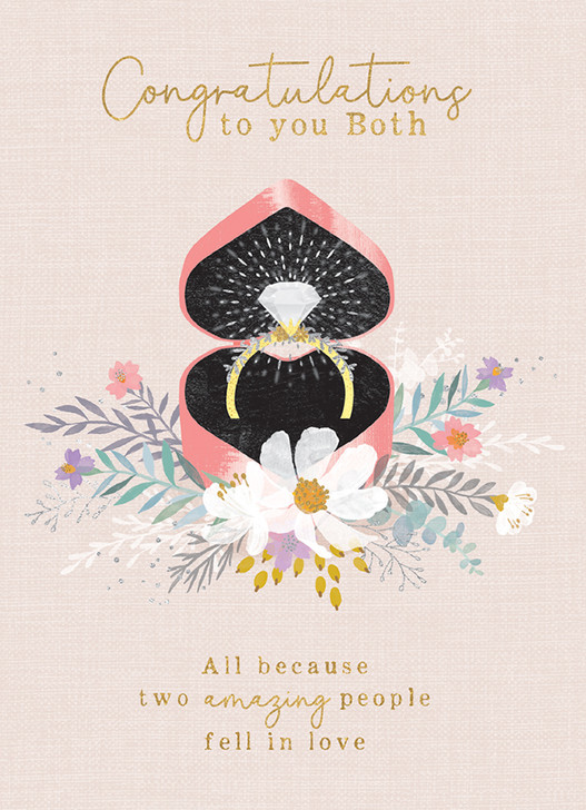 Ring In Box | Engagement Greeting Card | CARTE