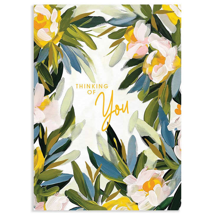 Roses Abstract | Thinking Of You Greeting Card | LOLA