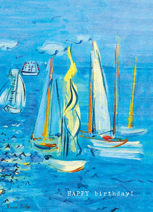 Sails | Birthday Greeting Card | J&M MARTINEZ