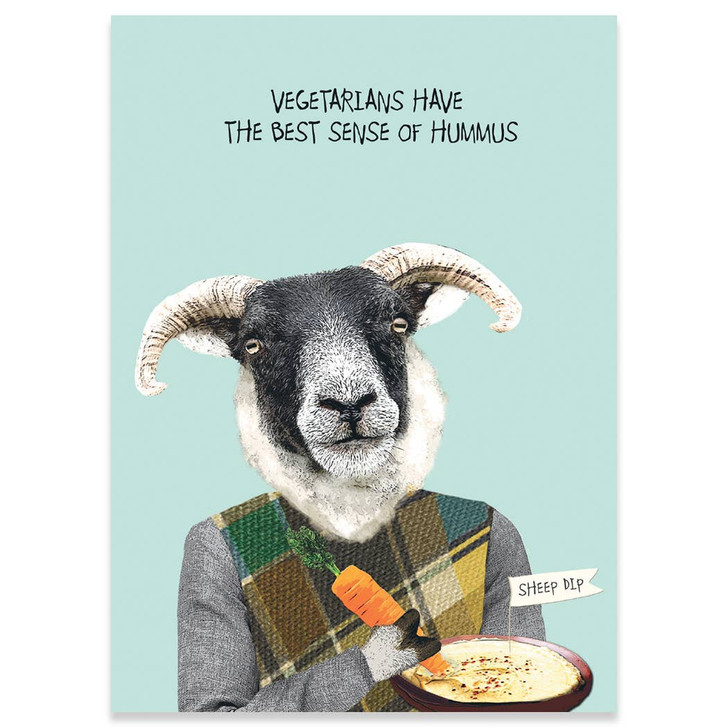 Sense Of Hummus | Birthday Greeting Card | CARTE