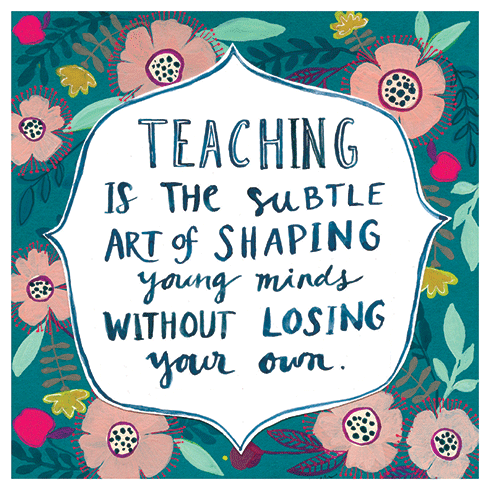 Shaping Young Minds Celebrate | Greeting Card | CURLY GIRL