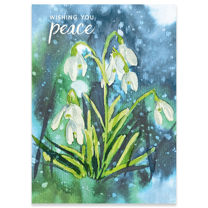 Snowdrops | Sympathy Greeting Card | CARTE