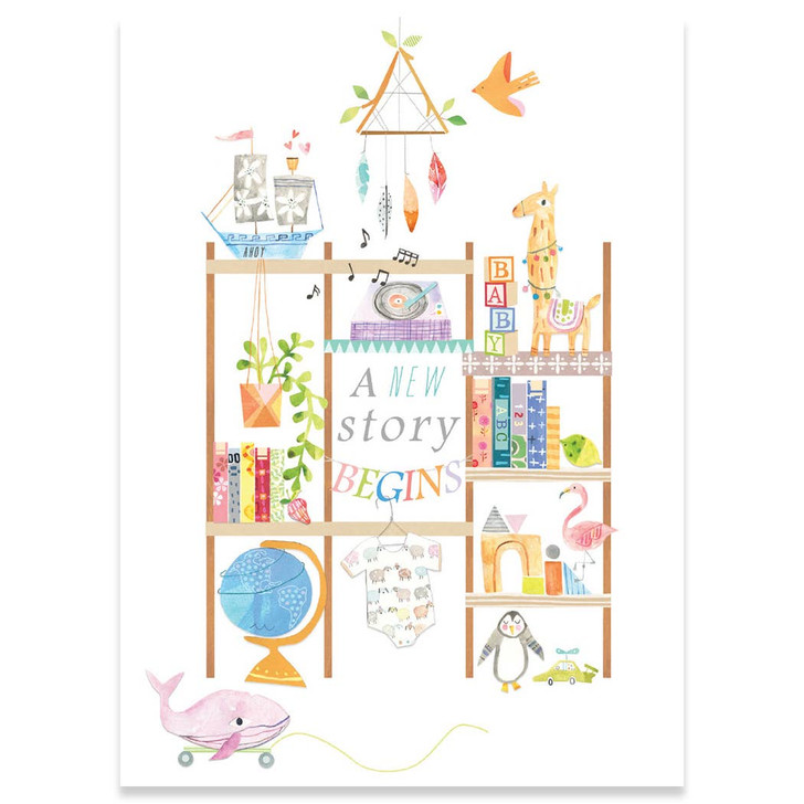 Story | New Baby Greeting Card | CARTE