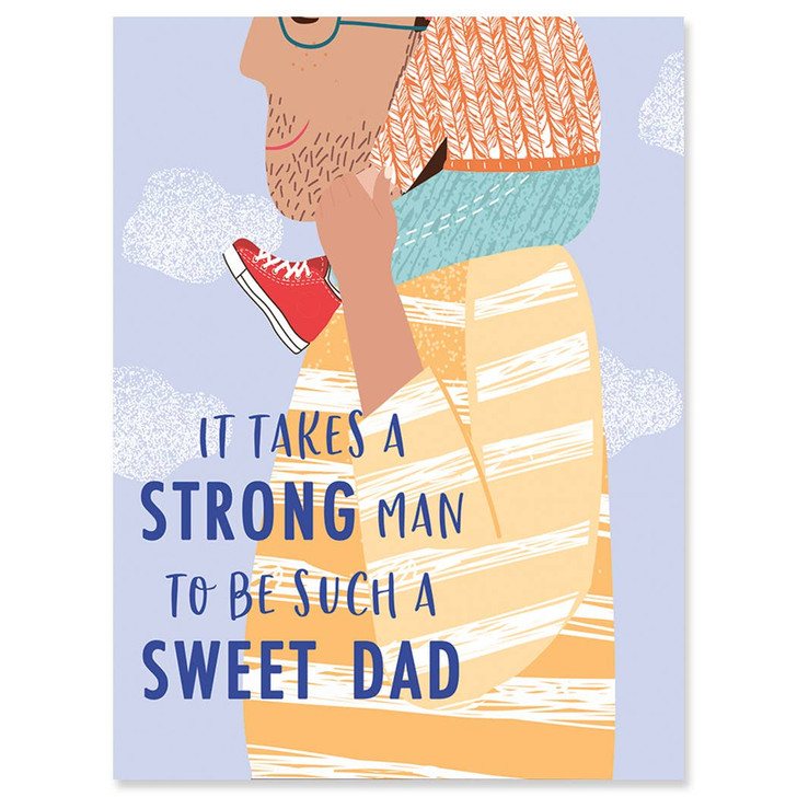 Strong Dad | Father's Day Greeting Card | J&M MARTINEZ