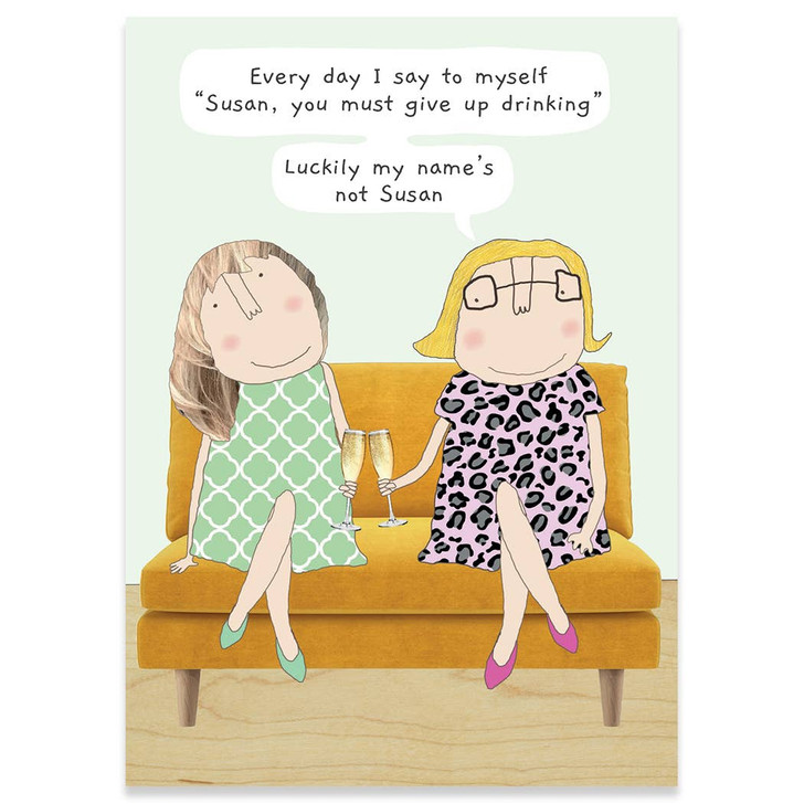Susan | Birthday Greeting Card | ROSIE MADE A THING