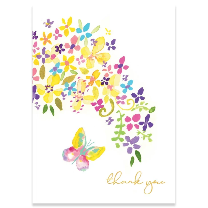 Thank You Petals | Little Branch Thank You Card | CALYPSO CARDS