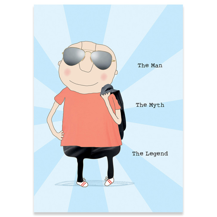 The Myth | Birthday Greeting Card | ROSIE MADE A THING