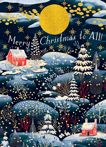 To All A Good Night | Holiday Greeting Card | J&M MARTINEZ