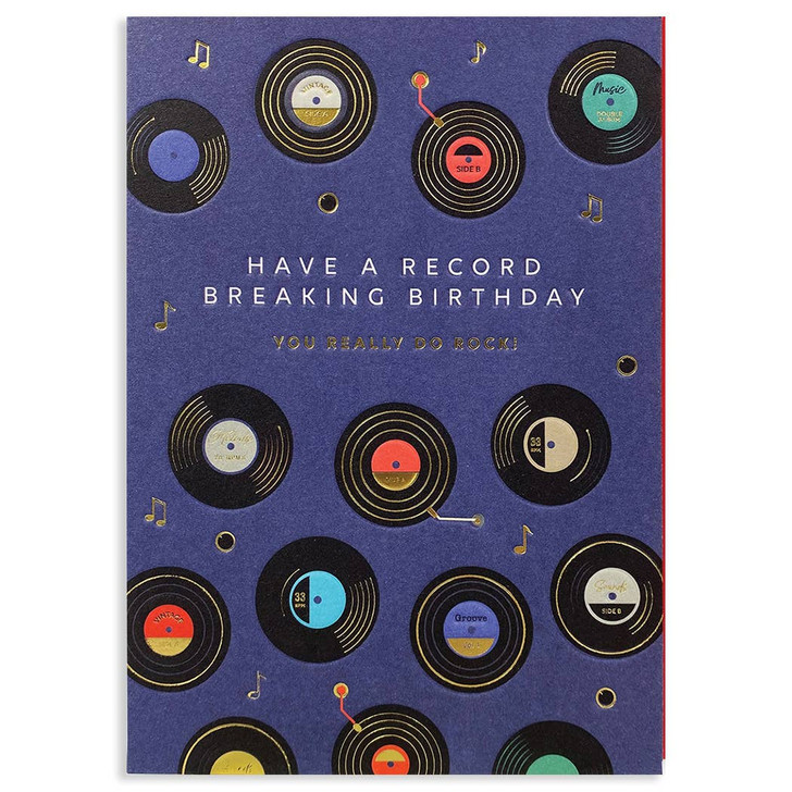 Vinyl | Birthday Greeting Card | HEYYY