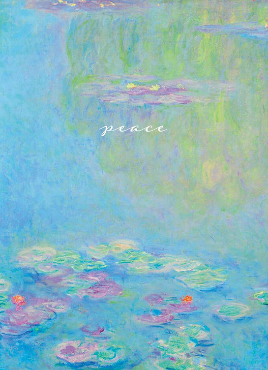 Water Lilies | Sympathy Greeting Card | J&M MARTINEZ