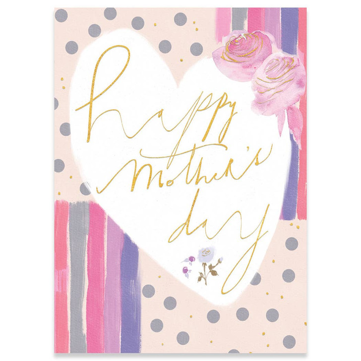 Watercolor Collage | Mother's Day Greeting Card | CARTE