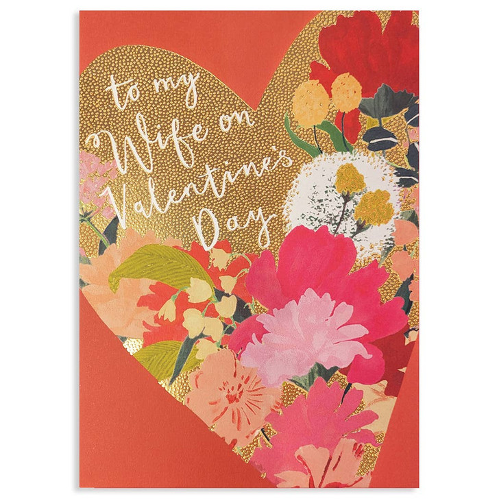 Wife Bouquet | Valentine's Day Greeting Card | LOUISE TILLER