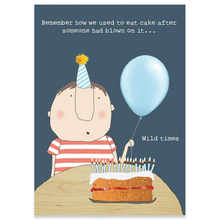 Wild Times | Birthday Greeting Card | ROSIE MADE A THING