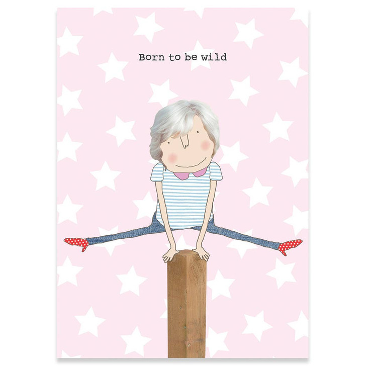 Wild Until 9 | Birthday Greeting Card | ROSIE MADE A THING