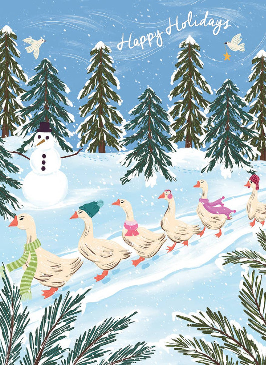 [BOXED SET] Winter Walk | Holiday Greeting Cards | CARTE