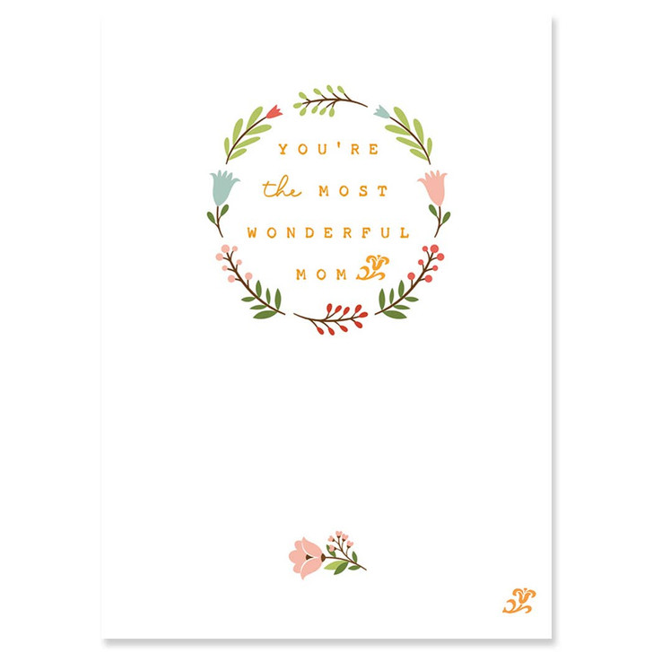 Wonderful Mom | Mother's Day Greeting Card | J&M MARTINEZ