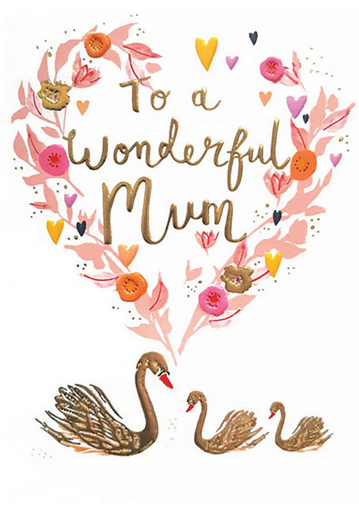 Wonderful Mom | Mother's Day Greeting Card | LOUISE TILLER (AWW009)