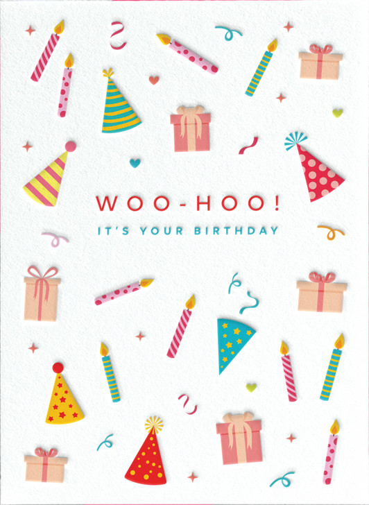 Woo Hoo | Birthday Greeting Card | HEYYY